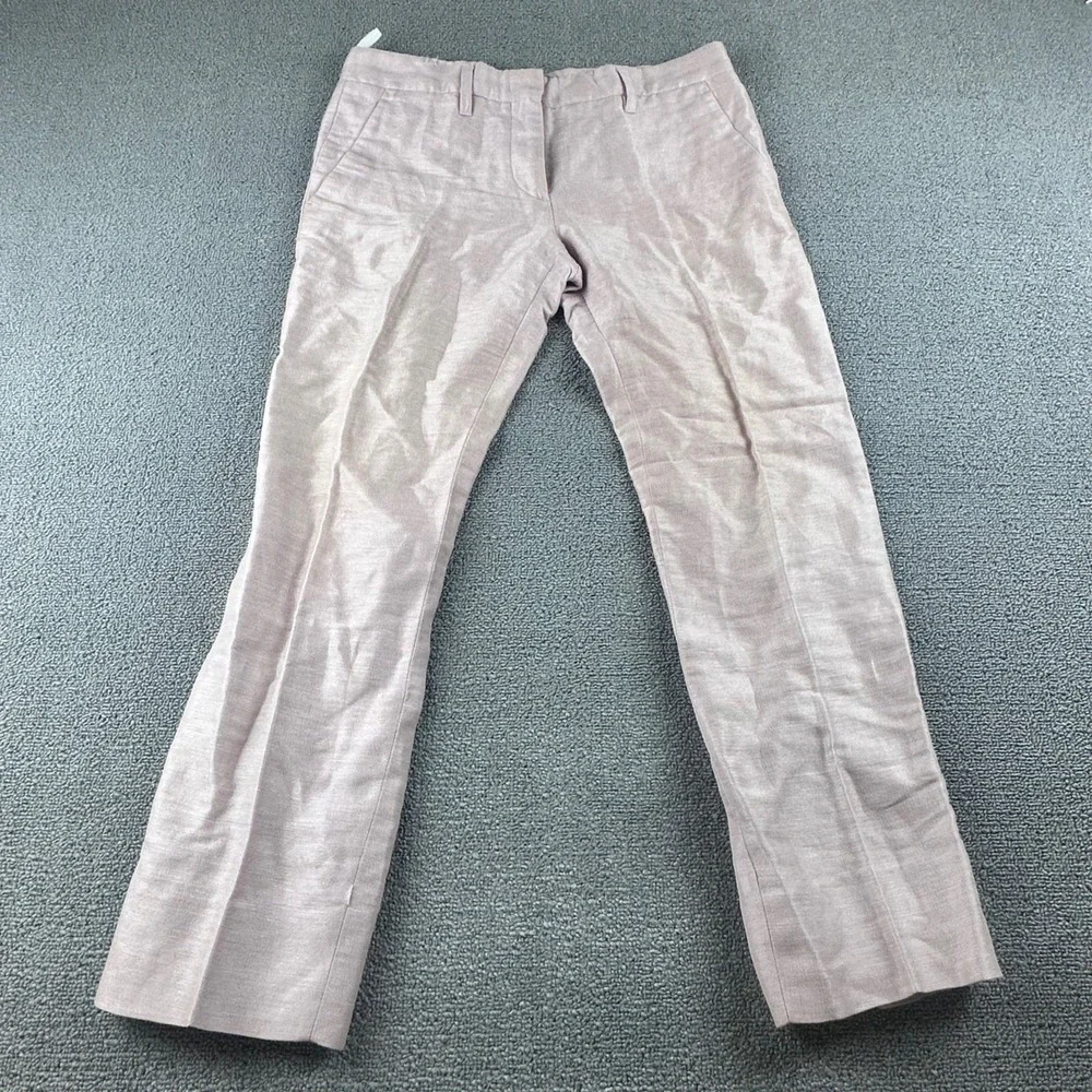 Arthur Fox Dress Pants 30x25 Men Purple Flat Front Straight Business Prep Formal